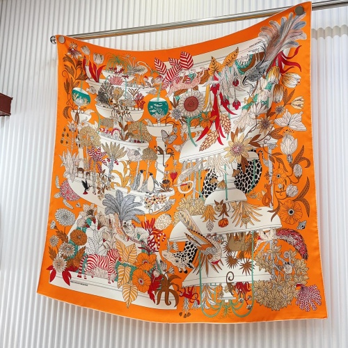 Wholesale Hermes Silk Square For Women #1215129 $52.00 USD, Wholesale Quality Replica Hermes Scarf