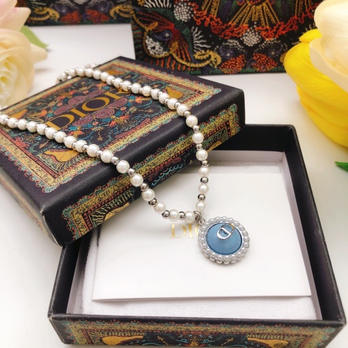 Replica Christian Dior Necklaces For Women #1215136 $29.00 USD for Wholesale