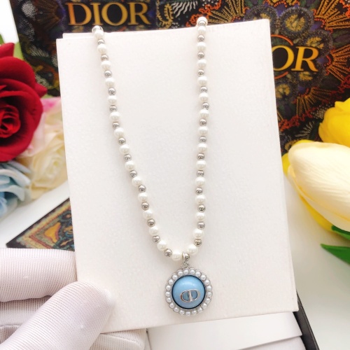 Replica Christian Dior Necklaces For Women #1215136 $29.00 USD for Wholesale