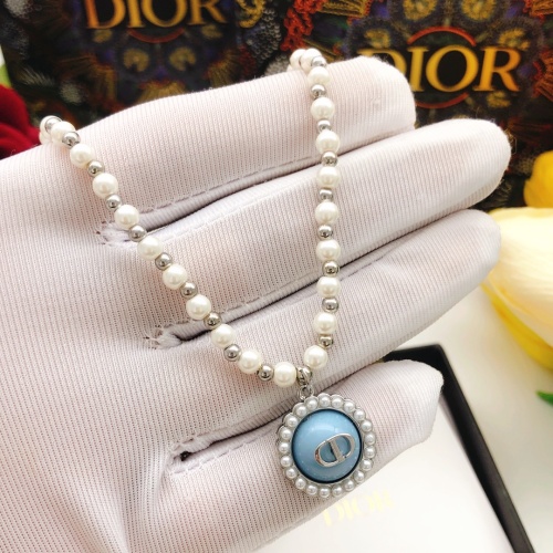 Replica Christian Dior Necklaces For Women #1215136 $29.00 USD for Wholesale