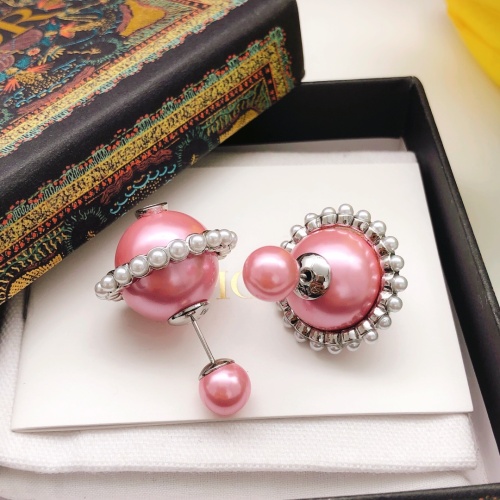 Replica Christian Dior Earrings For Women #1215139 $32.00 USD for Wholesale