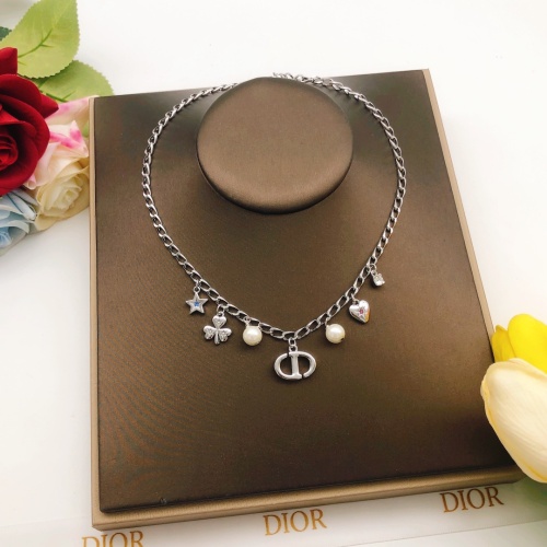 Replica Christian Dior Necklaces For Women #1215147 $32.00 USD for Wholesale