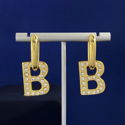 Replica Balenciaga Earrings For Women #1215229 $32.00 USD for Wholesale