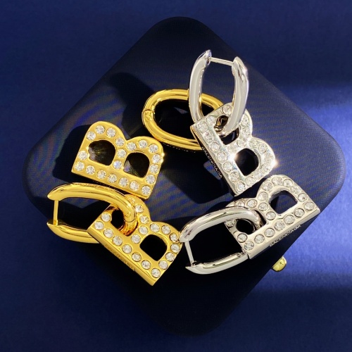 Replica Balenciaga Earrings For Women #1215229 $32.00 USD for Wholesale