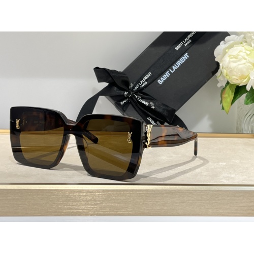 Wholesale Yves Saint Laurent YSL AAA Quality Sunglasses #1215235 $68.00 USD, Wholesale Quality Replica Yves Saint Laurent YSL AAA Quality Sunglasses