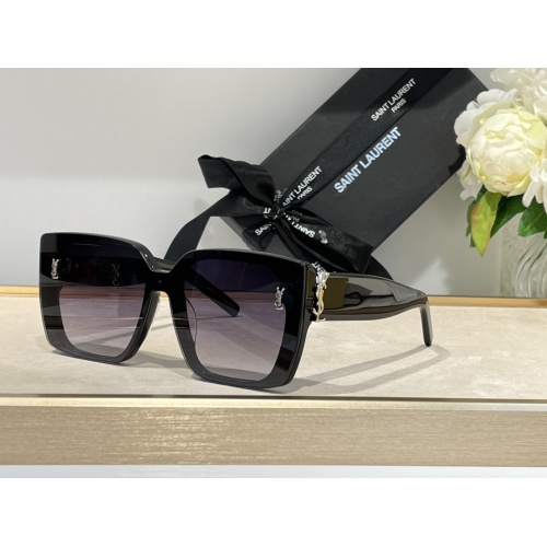 Wholesale Yves Saint Laurent YSL AAA Quality Sunglasses #1215239 $68.00 USD, Wholesale Quality Replica Yves Saint Laurent YSL AAA Quality Sunglasses