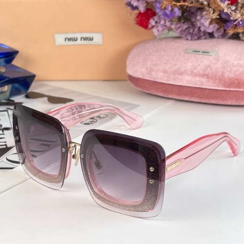 Wholesale MIU MIU AAA Quality Sunglasses #1215263 $60.00 USD, Wholesale Quality Replica MIU MIU AAA Sunglasses