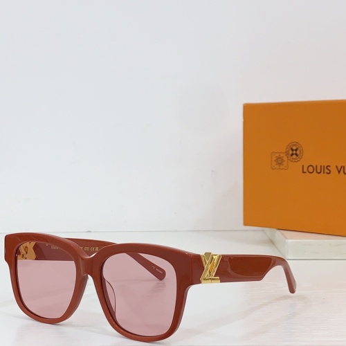 Wholesale Louis Vuitton AAA Quality Sunglasses #1215296 $64.00 USD, Wholesale Quality Replica Louis Vuitton AAA Quality Sunglasses