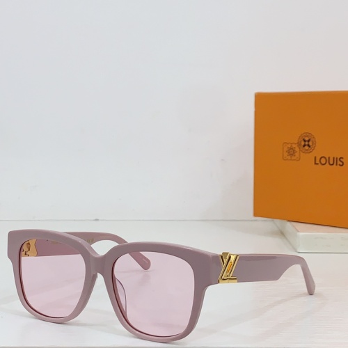 Wholesale Louis Vuitton AAA Quality Sunglasses #1215297 $64.00 USD, Wholesale Quality Replica Louis Vuitton AAA Quality Sunglasses