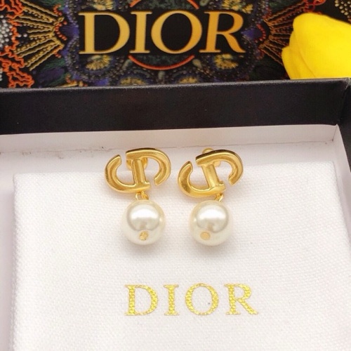 Replica Christian Dior Earrings For Women #1215323 $27.00 USD for Wholesale