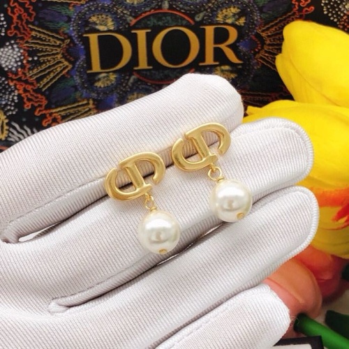 Replica Christian Dior Earrings For Women #1215323 $27.00 USD for Wholesale