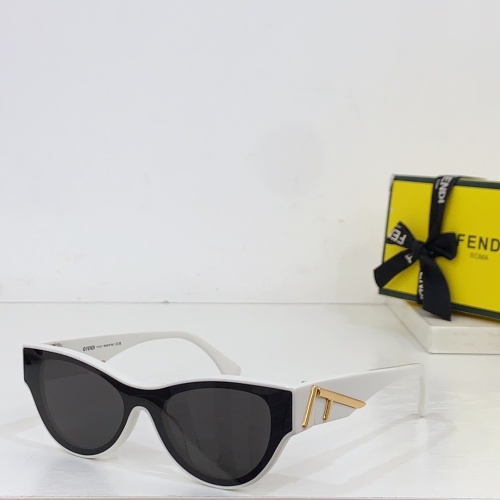 Wholesale Fendi AAA Quality Sunglasses #1215367 $60.00 USD, Wholesale Quality Replica Fendi AAA Quality Sunglasses