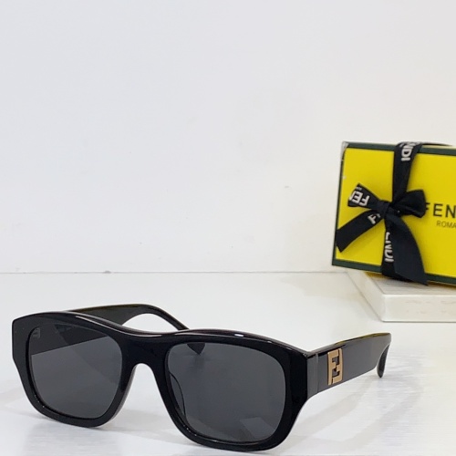 Wholesale Fendi AAA Quality Sunglasses #1215374 $60.00 USD, Wholesale Quality Replica Fendi AAA Quality Sunglasses