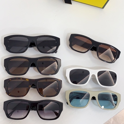 Replica Fendi AAA Quality Sunglasses #1215374 $60.00 USD for Wholesale