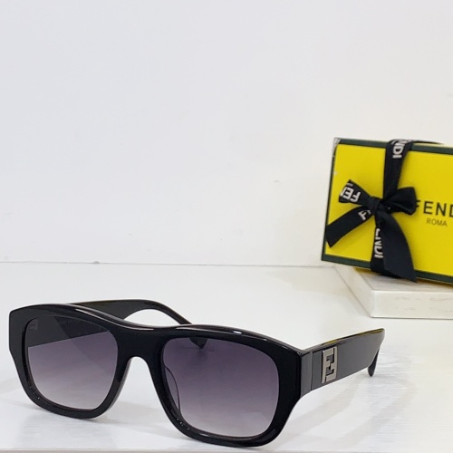 Wholesale Fendi AAA Quality Sunglasses #1215375 $60.00 USD, Wholesale Quality Replica Fendi AAA Quality Sunglasses