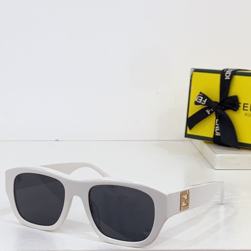 Wholesale Fendi AAA Quality Sunglasses #1215379 $60.00 USD, Wholesale Quality Replica Fendi AAA Quality Sunglasses