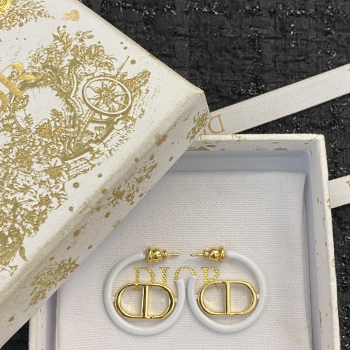 Replica Christian Dior Earrings For Women #1215390 $29.00 USD for Wholesale