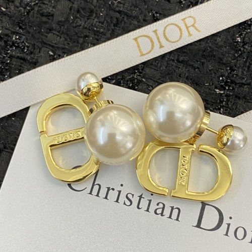 Replica Christian Dior Earrings For Women #1215397 $29.00 USD for Wholesale