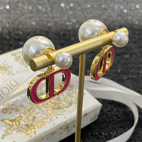 Replica Christian Dior Earrings For Women #1215397 $29.00 USD for Wholesale