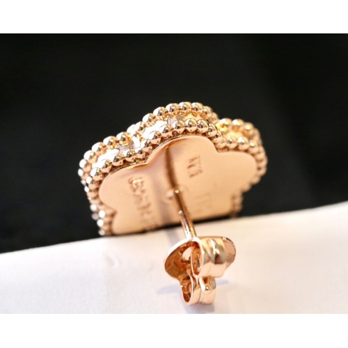 Replica Van Cleef & Arpels Earrings For Women #1215417 $32.00 USD for Wholesale