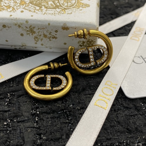 Replica Christian Dior Earrings For Women #1215423 $27.00 USD for Wholesale