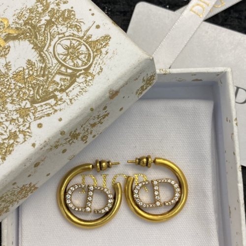 Replica Christian Dior Earrings For Women #1215423 $27.00 USD for Wholesale