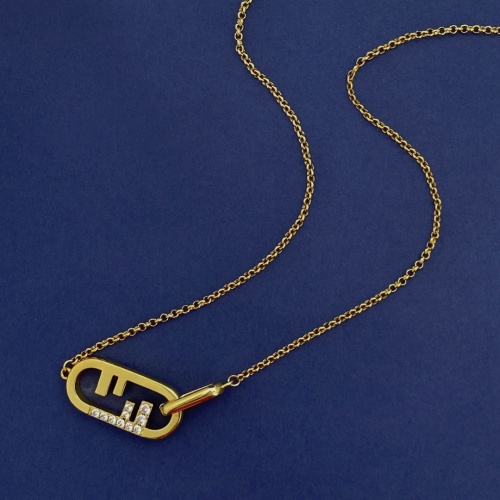 Replica Fendi Necklaces #1215425 $29.00 USD for Wholesale