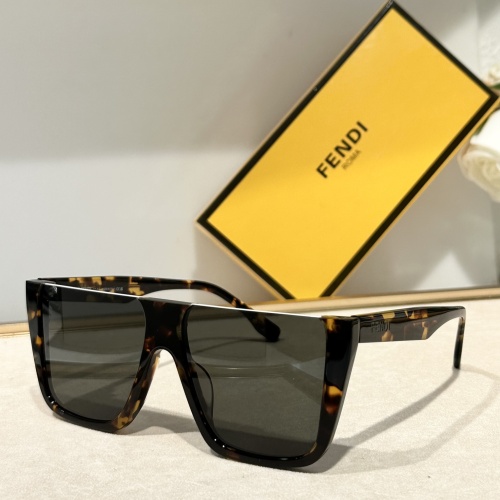 Wholesale Fendi AAA Quality Sunglasses #1215429 $60.00 USD, Wholesale Quality Replica Fendi AAA Quality Sunglasses