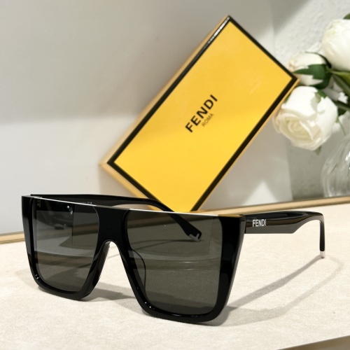 Wholesale Fendi AAA Quality Sunglasses #1215430 $60.00 USD, Wholesale Quality Replica Fendi AAA Quality Sunglasses