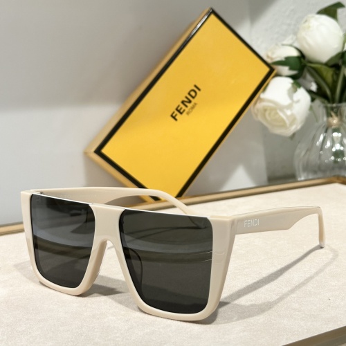 Wholesale Fendi AAA Quality Sunglasses #1215432 $60.00 USD, Wholesale Quality Replica Fendi AAA Quality Sunglasses