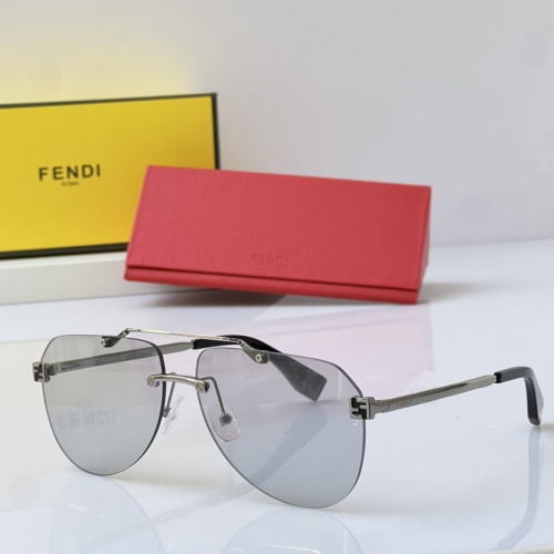 Wholesale Fendi AAA Quality Sunglasses #1215441 $60.00 USD, Wholesale Quality Replica Fendi AAA Quality Sunglasses