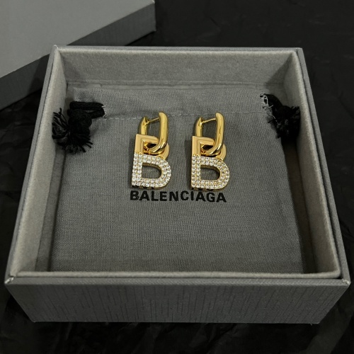 Wholesale Balenciaga Earrings For Women #1215456 $38.00 USD, Wholesale Quality Replica Balenciaga Earrings