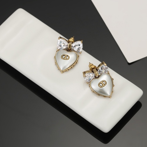 Replica Christian Dior Earrings For Women #1215523 $27.00 USD for Wholesale