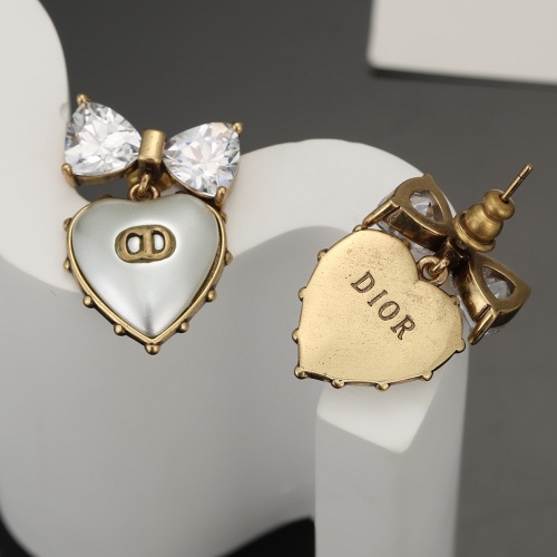 Replica Christian Dior Earrings For Women #1215523 $27.00 USD for Wholesale