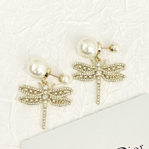 Wholesale Christian Dior Earrings For Women #1215528 $38.00 USD, Wholesale Quality Replica Christian Dior Earrings