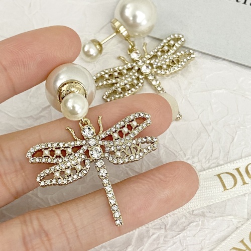 Replica Christian Dior Earrings For Women #1215528 $38.00 USD for Wholesale