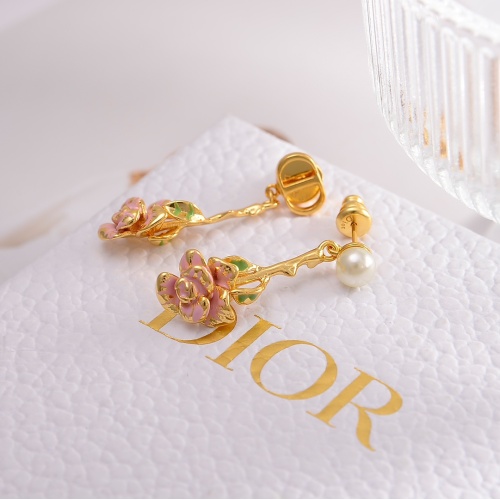 Replica Christian Dior Earrings For Women #1215539 $29.00 USD for Wholesale