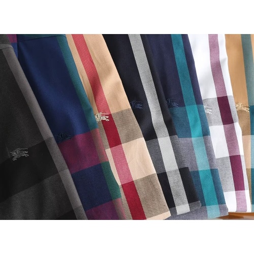 Replica Burberry Shirts Short Sleeved For Men #1215602 $36.00 USD for Wholesale