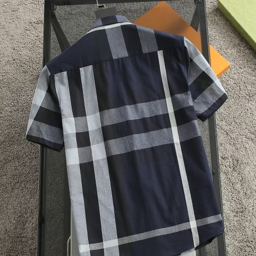 Replica Burberry Shirts Short Sleeved For Men #1215604 $36.00 USD for Wholesale