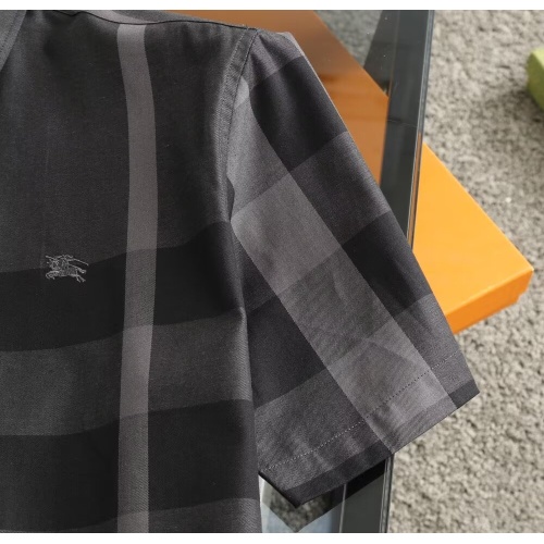 Replica Burberry Shirts Short Sleeved For Men #1215605 $36.00 USD for Wholesale