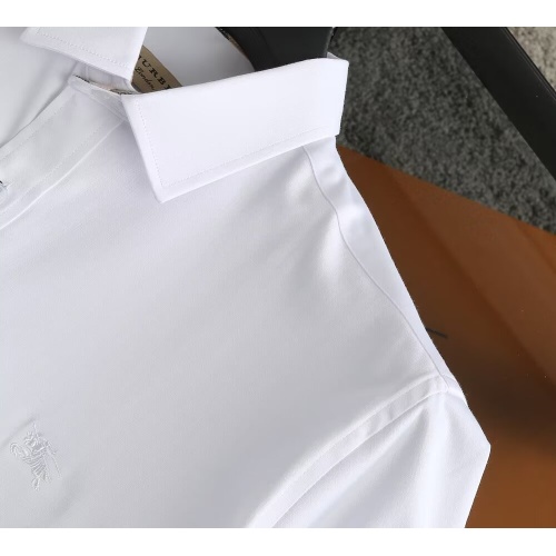 Replica Burberry Shirts Short Sleeved For Men #1215608 $38.00 USD for Wholesale