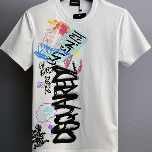 Wholesale Dsquared T-Shirts Short Sleeved For Men #1215624 $27.00 USD, Wholesale Quality Replica Dsquared T-Shirts