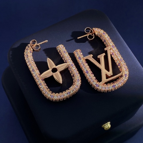 Wholesale Louis Vuitton Earrings For Women #1215640 $38.00 USD, Wholesale Quality Replica Louis Vuitton Earrings