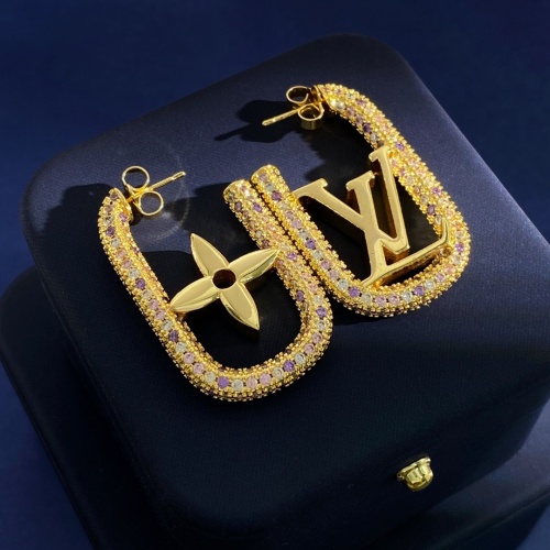 Wholesale Louis Vuitton Earrings For Women #1215641 $38.00 USD, Wholesale Quality Replica Louis Vuitton Earrings