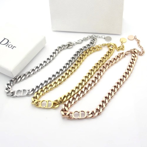 Replica Christian Dior Necklaces #1215666 $29.00 USD for Wholesale