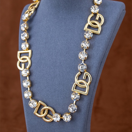 Wholesale Dolce &amp; Gabbana Necklaces #1215708 $42.00 USD, Wholesale Quality Replica Dolce &amp; Gabbana Necklaces