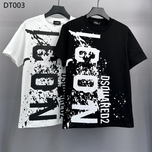 Replica Dsquared T-Shirts Short Sleeved For Men #1215764 $32.00 USD for Wholesale