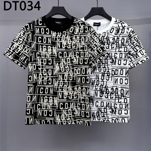 Replica Dsquared T-Shirts Short Sleeved For Men #1215772 $32.00 USD for Wholesale