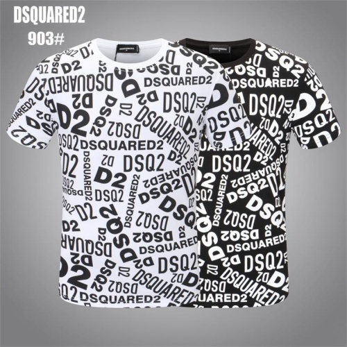 Replica Dsquared T-Shirts Short Sleeved For Men #1215791 $27.00 USD for Wholesale