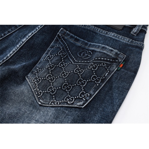 Replica Gucci Jeans For Men #1215814 $42.00 USD for Wholesale